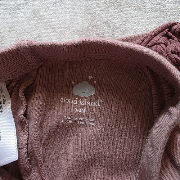 0-3 Baby Leggings Set - Dark Pink, Light Pink, Pink - Picture 5 of 5